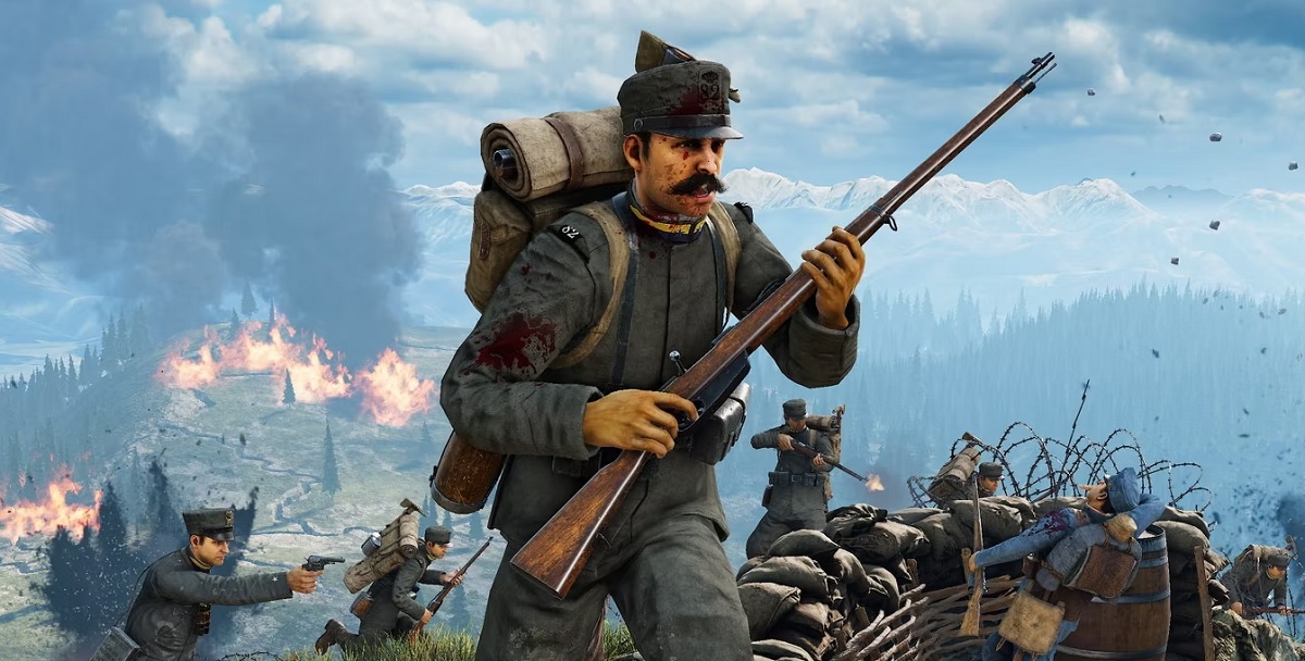 Une importante extension gratuite Montello a été publiée pour le jeu de tir réaliste Isonzo : le jeu propose une nouvelle carte, de nouvelles armes et un ensemble supplémentaire d'objets cosmétiques. Une importante extension gratuite Montello a été publiée pour le jeu de tir réaliste Isonzo : le jeu propose une nouvelle carte, de nouvelles armes et un ensemble supplémentaire d'objets cosmétiques.
