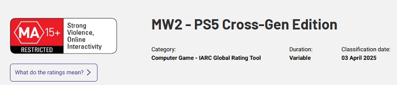 Bien que ce soit un jeu de Call of Duty MW Bien que ce soit un jeu de Call of Duty MW