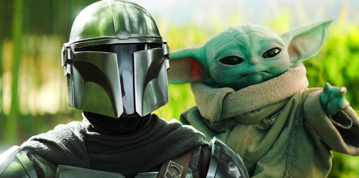 L'affiche officielle du film Mandalorian et Grogu