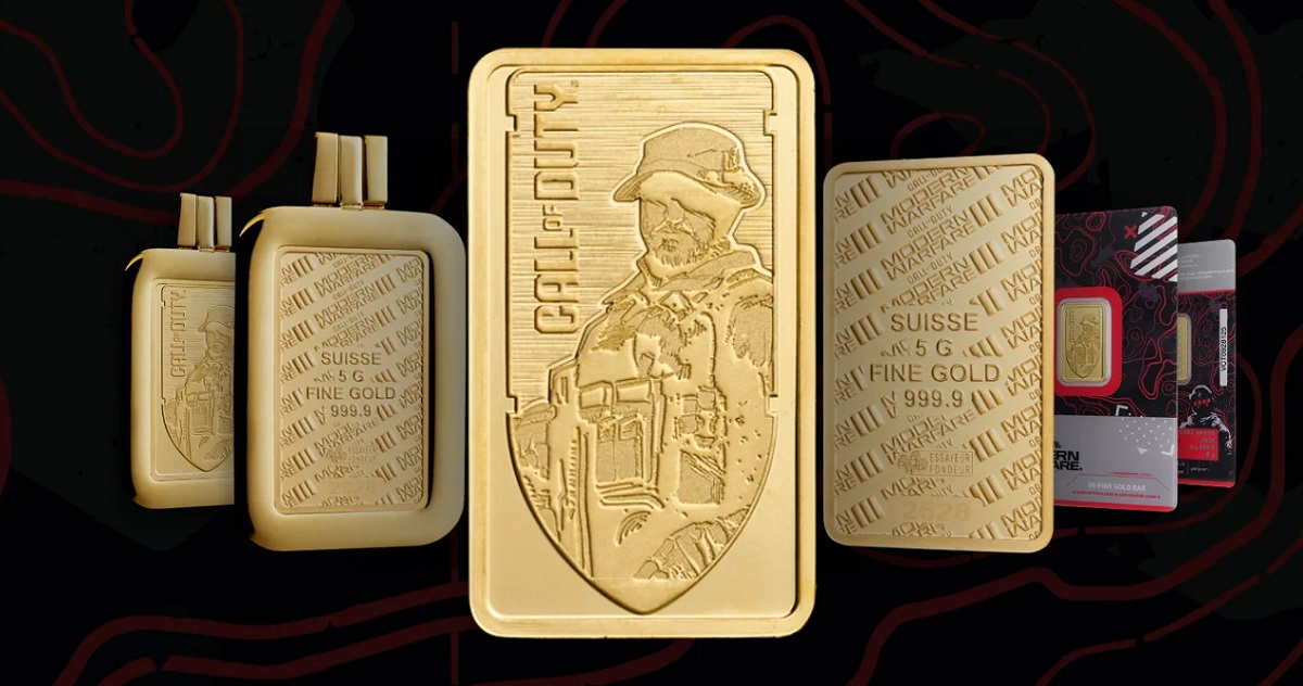 Captain Price n'a jamais été aussi cher : des lingots d'argent et d'or en édition limitée sont annoncés pour les fans de Call of Duty Captain Price n'a jamais été aussi cher : des lingots d'argent et d'or en édition limitée sont annoncés pour les fans de Call of Duty