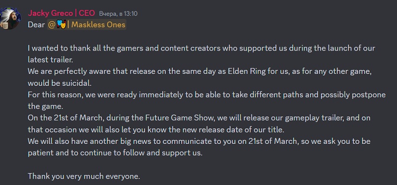 Elden Ring bouleverse tous les plans : les développeurs de l'ambitieux jeu d'action Enotria : The Last Song ont reporté la date de sortie du jeu en raison d'une concurrence écrasante.-2 Elden Ring bouleverse tous les plans : les développeurs de l'ambitieux jeu d'action Enotria : The Last Song ont reporté la date de sortie du jeu en raison d'une concurrence écrasante.-2