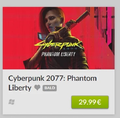30€, un nouvel art, mais pas de date de sortie : la boutique GOG révèle la page de l'extension Phantom Liberty pour Cyberpunk 2077-3 30€, un nouvel art, mais pas de date de sortie : la boutique GOG révèle la page de l'extension Phantom Liberty pour Cyberpunk 2077-3