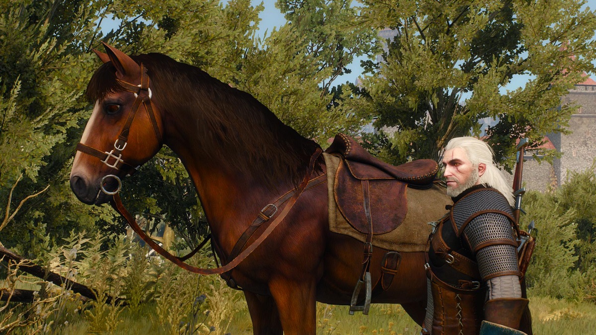 La Nextgen que nous méritons ! Dans la version mise à jour de The Witcher 3 : Wild Hunt, il est possible de caresser un cheval. La Nextgen que nous méritons ! Dans la version mise à jour de The Witcher 3 : Wild Hunt, il est possible de caresser un cheval.