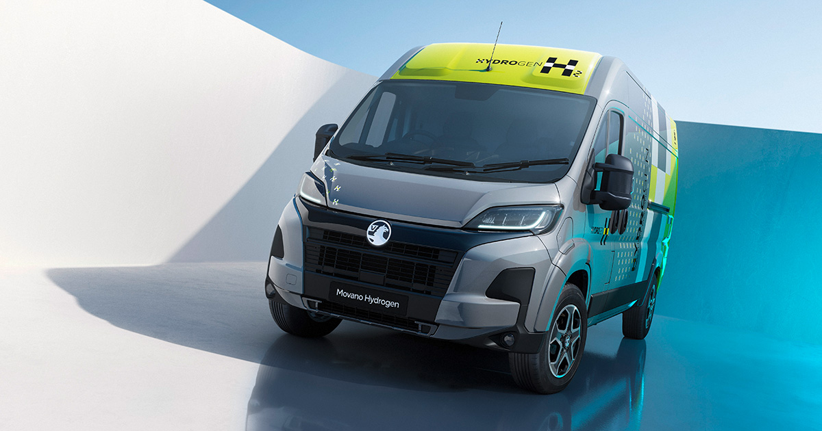 Intérieur du Movano Hydrogen de Vauxhall Intérieur du Movano Hydrogen de Vauxhall