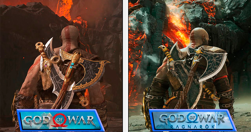 Progression folle : un blogueur compare la version PC de God of War 2018 sur des paramètres Ultra et God of War Ragnarok sur PlayStation 5 Progression folle : un blogueur compare la version PC de God of War 2018 sur des paramètres Ultra et God of War Ragnarok sur PlayStation 5