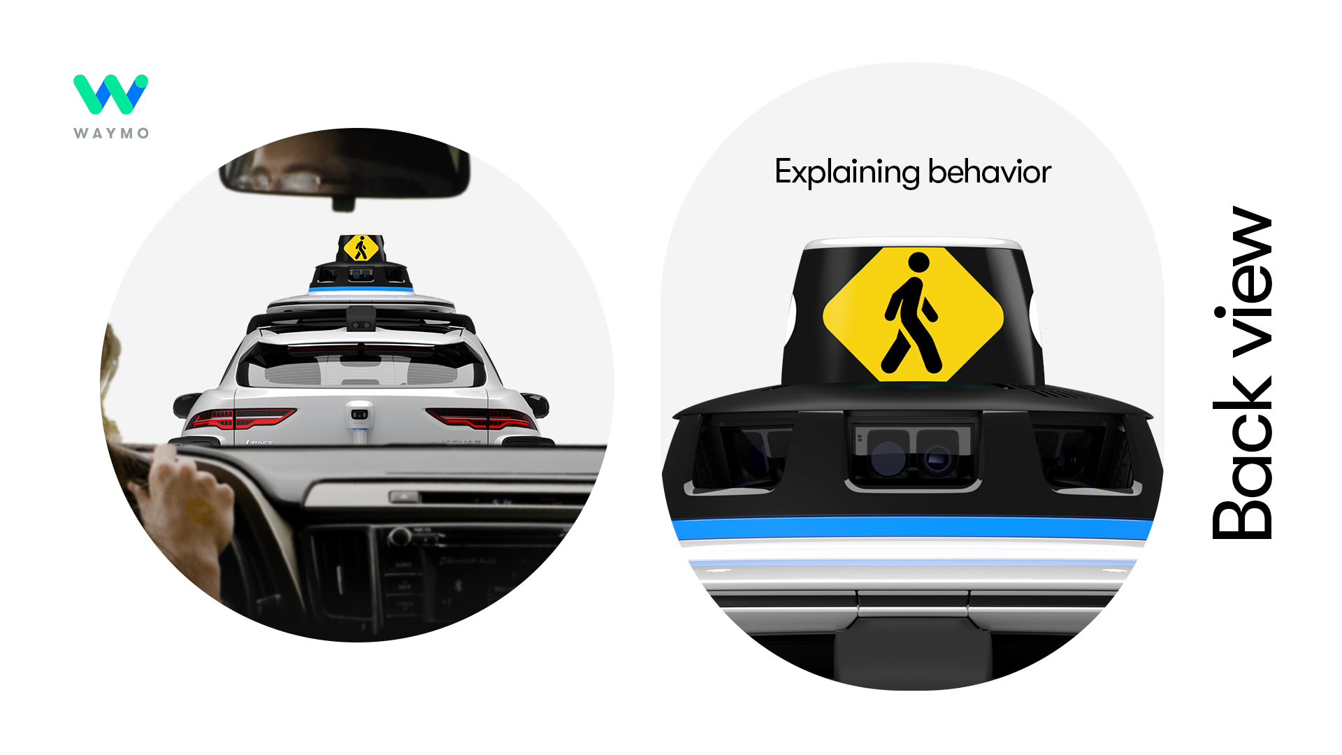 Waymo a mis au point un système de communication visuelle entre les voitures sans conducteur et les humains-2 Waymo a mis au point un système de communication visuelle entre les voitures sans conducteur et les humains-2