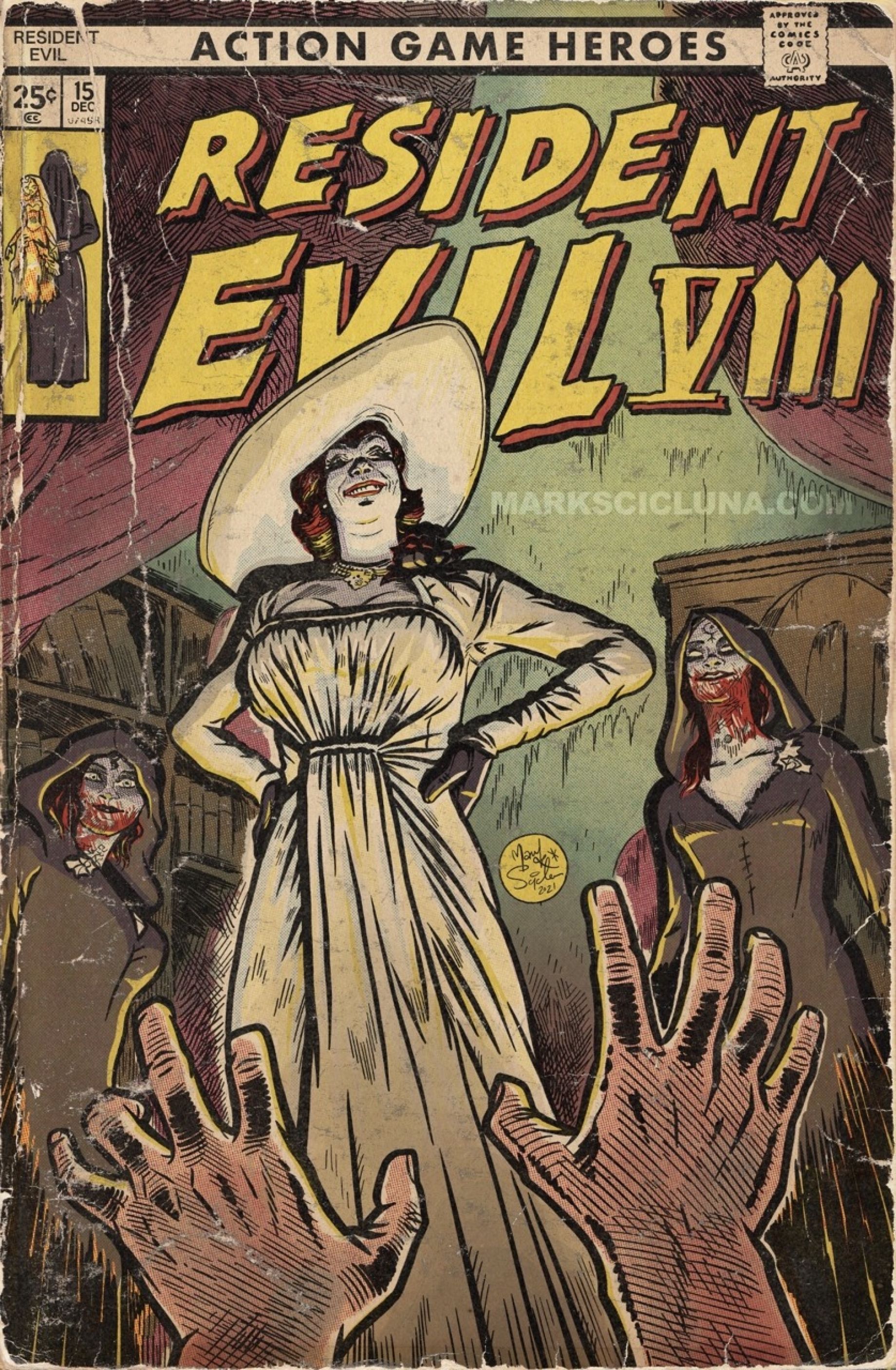 Le résultat est impressionnant : l'ancien illustrateur de Rockstar Games crée des couvertures pour des bandes dessinées rétro sur les jeux vidéo-6