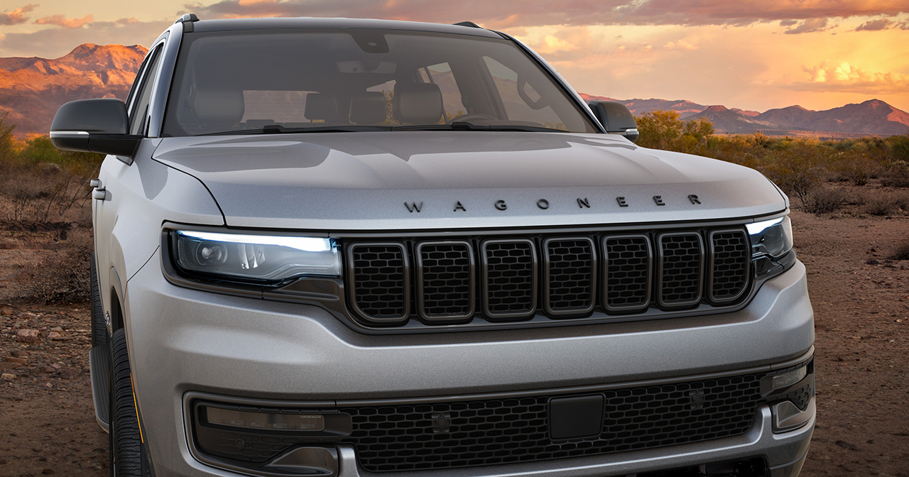 Jeep Wagoneer Overland - vue 2 Jeep Wagoneer Overland - vue 2
