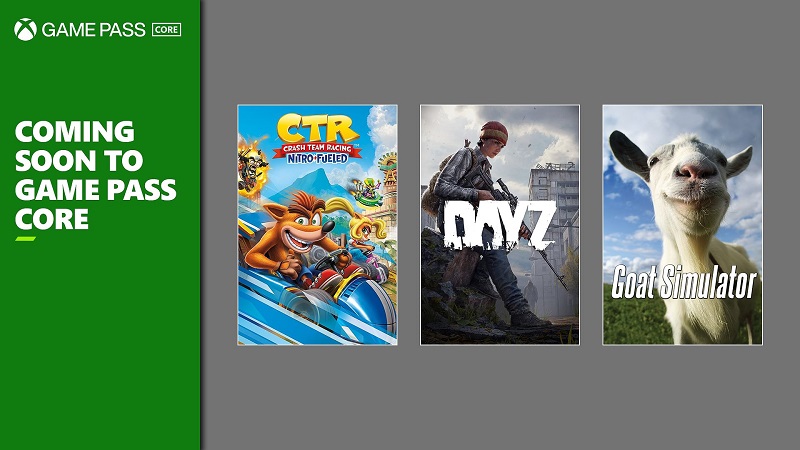 Nouveaux produits du catalogue Game Pass Core Nouveaux produits du catalogue Game Pass Core