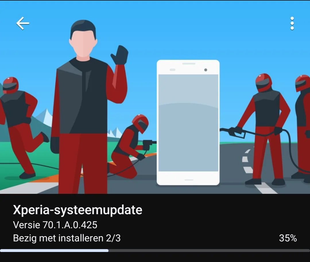 Notification de la mise à jour Android 15 sur le smartphone Xperia 10 VI Notification de la mise à jour Android 15 sur le smartphone Xperia 10 VI