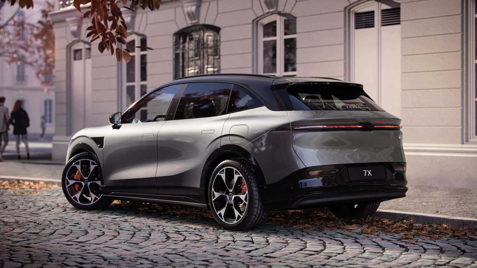 Arrière du véhicule crossover Zeekr 7X
