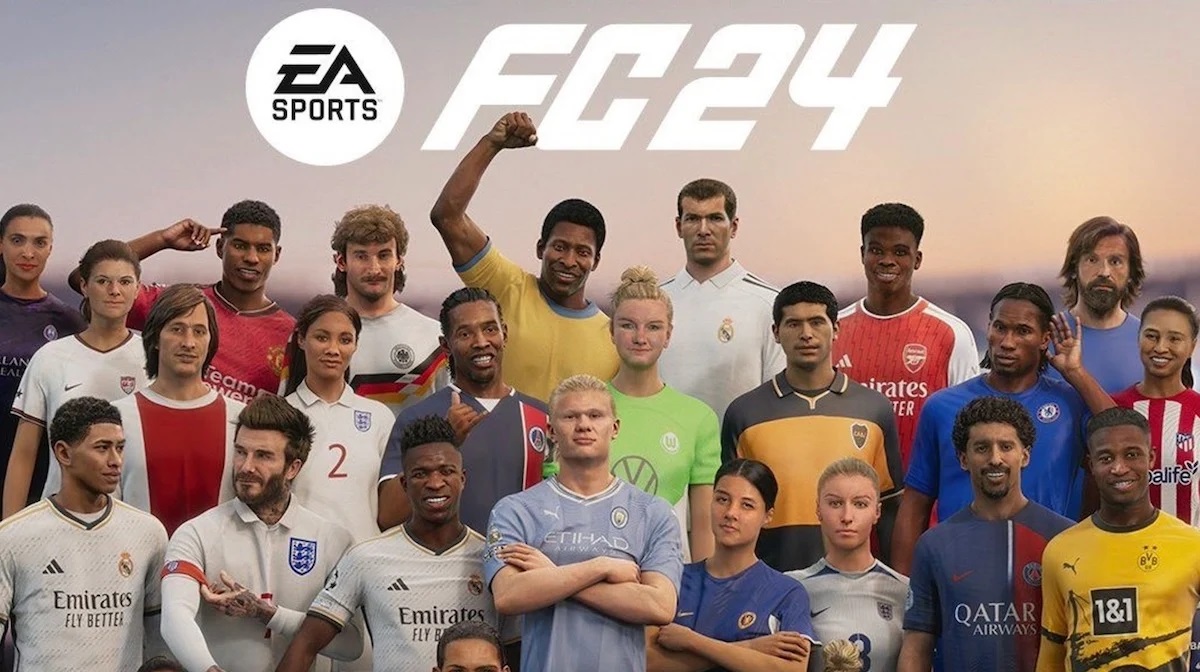 Au Royaume-Uni, les chiffres de lancement du stimulateur de football EA Sports FC 24 ont été le deuxième meilleur lancement de 2023, derrière The Legend of Zelda : Tears of the Kingdom. Au Royaume-Uni, les chiffres de lancement du stimulateur de football EA Sports FC 24 ont été le deuxième meilleur lancement de 2023, derrière The Legend of Zelda : Tears of the Kingdom.